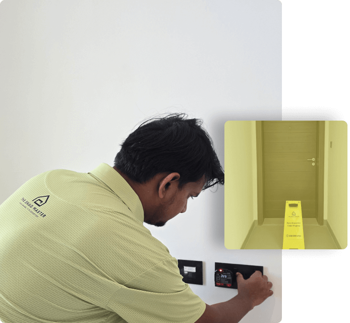 Various tools used during building inspection in Dubai