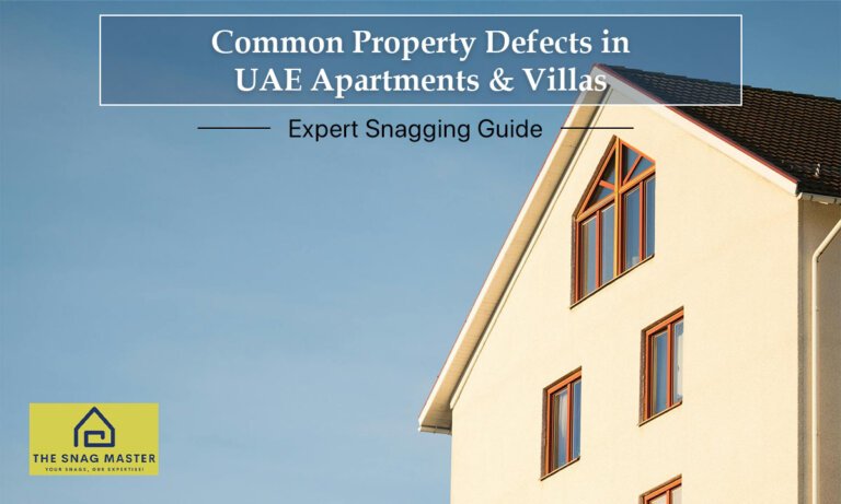 Common Property Defects in UAE Apartments & Villas