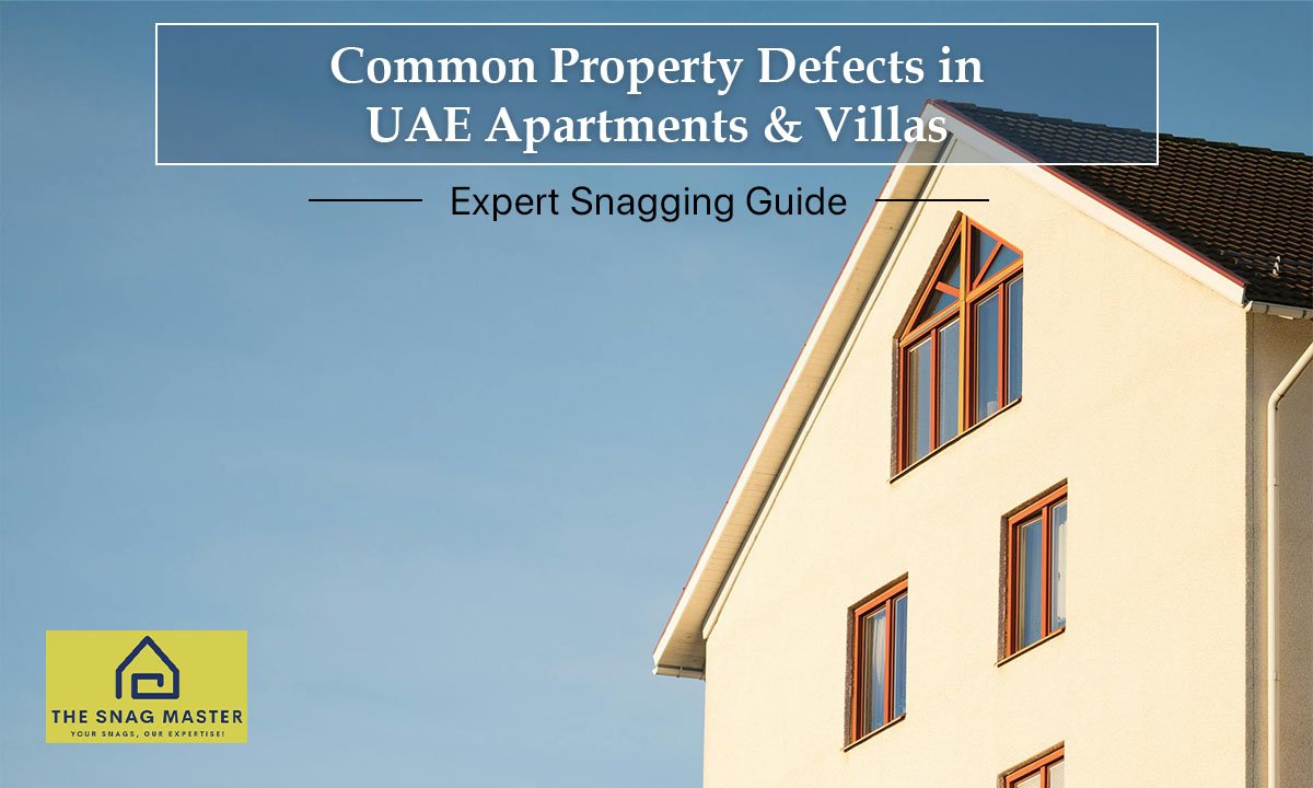 Common Property Defects in UAE Apartments & Villas