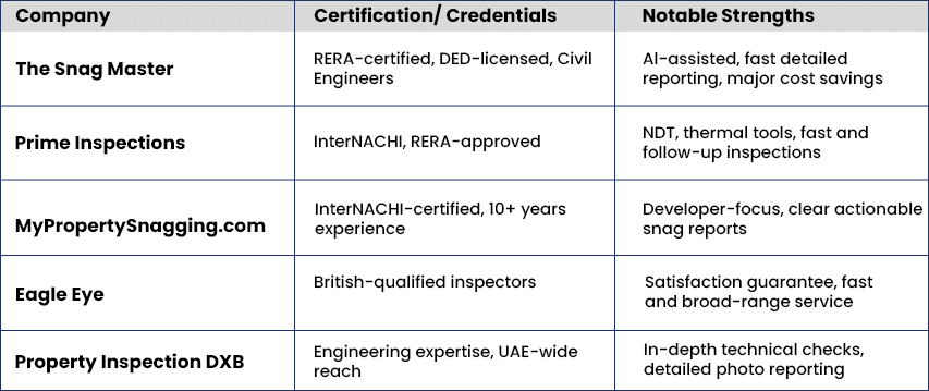 Common Property Defects Found in Dubai Homes