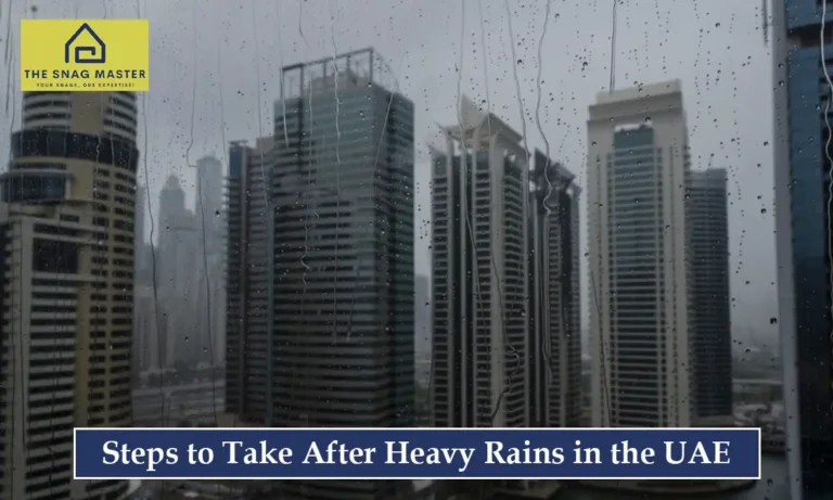 Steps to Take After Heavy Rains in the UAE