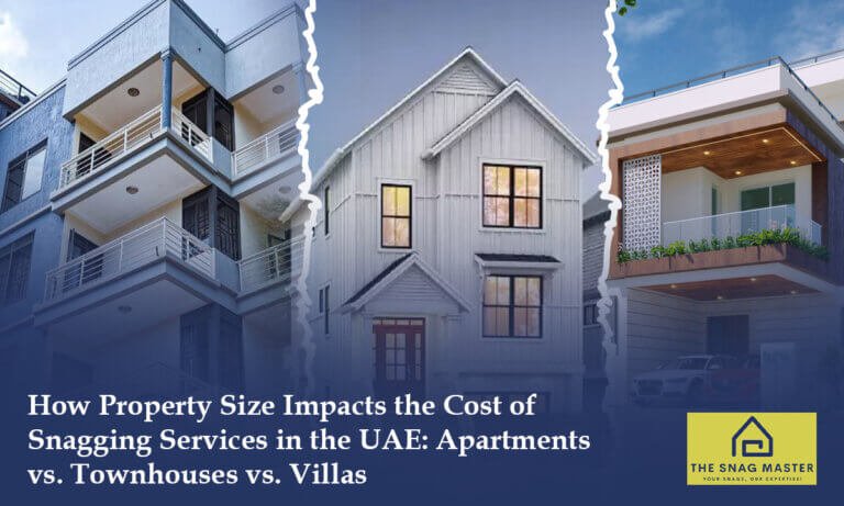 How Property Size Affects Snagging Costs in the UAE