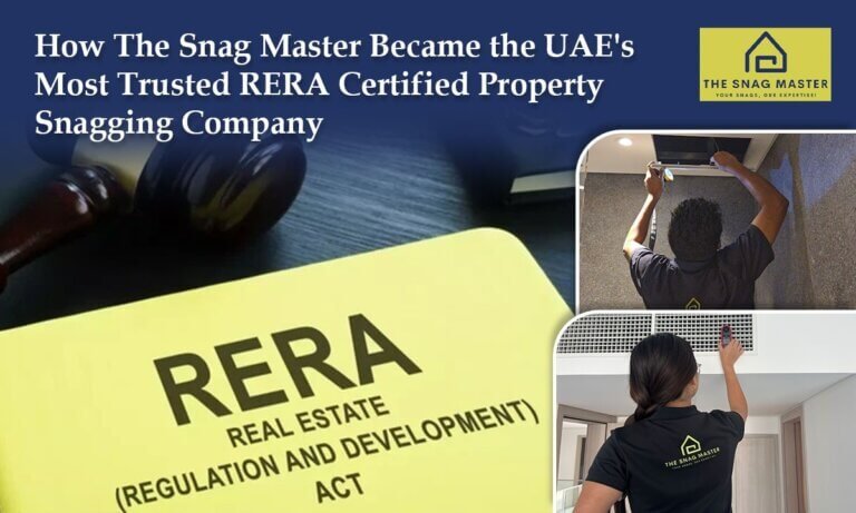 RERA certified property snagging company UAE