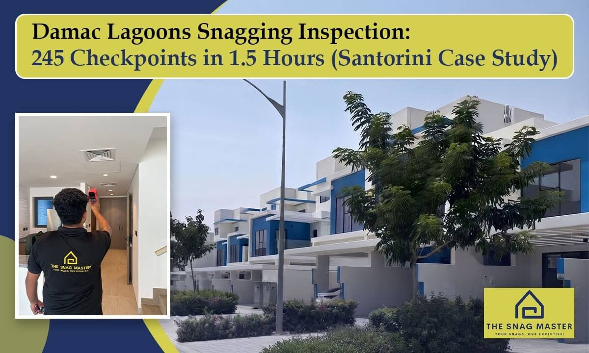 Damac Lagoons snagging inspection