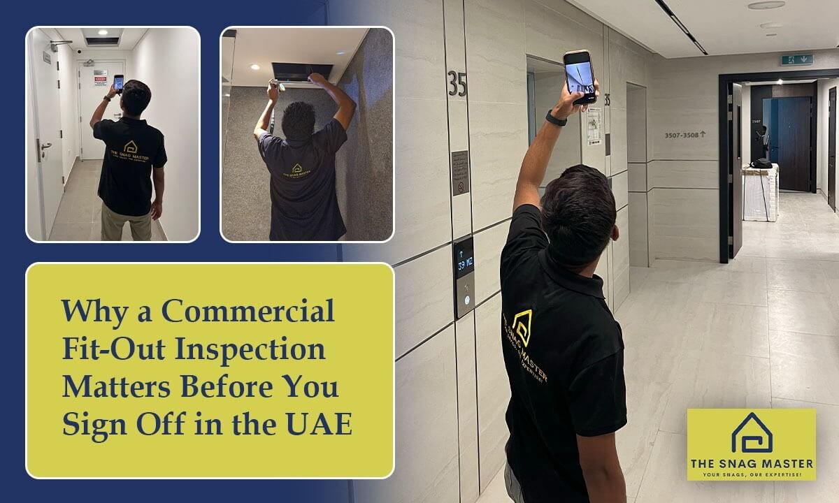 commercial fit-out inspection